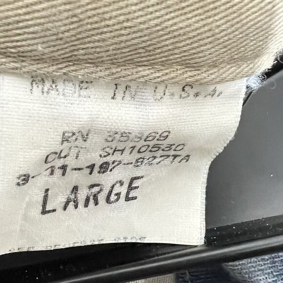 VTG Roper Western Border Rodeo Print Shirt Men’s Large Cowboy Rodeo Ranch Horses - Picture 12 of 14